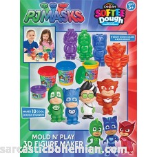 Cra-Z-Art PJ Masks3D Mold N Play Softee Dough Figure Maker Multicolor B01MA3NYE1